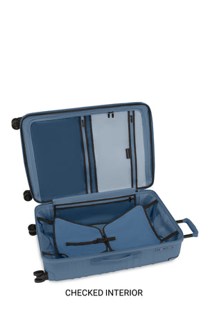 Coffret de 3 valises Spinner Cascade II de SWISSGEAR, couleur bleu pierre d'ameçon