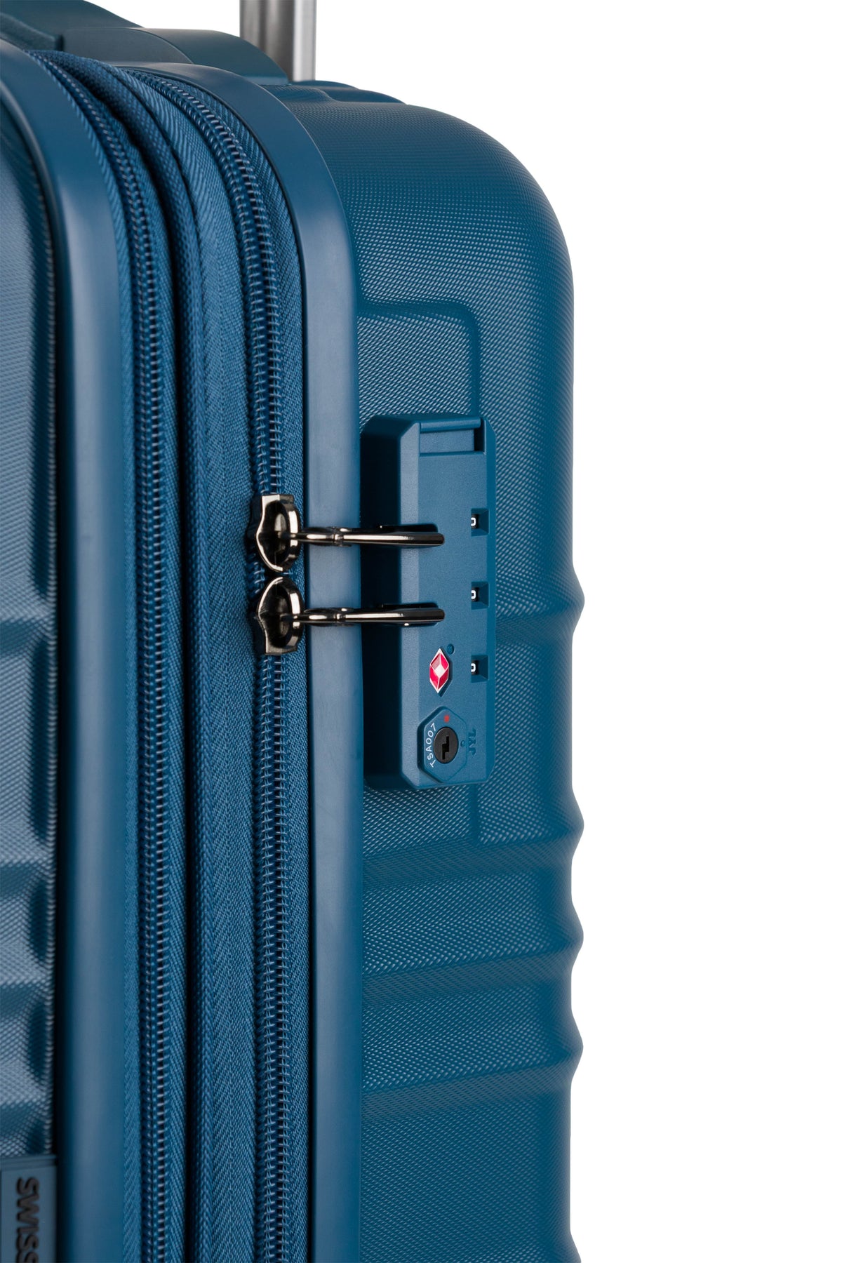 SWISSGEAR - Cascade II Carry On Spinner - Atlas Blue - 08
