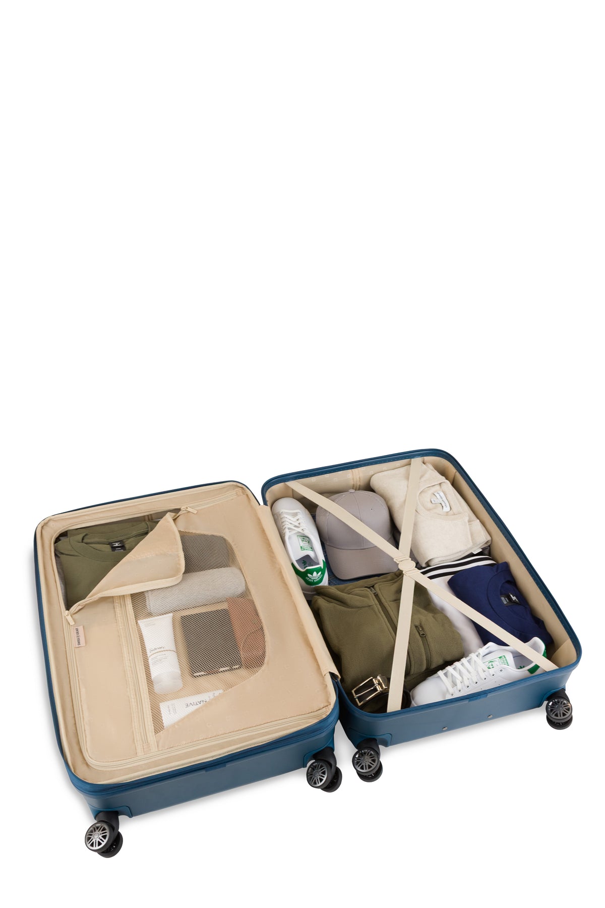 SWISSGEAR - Cascade II Large Checked Spinner - Atlas Blue - 05