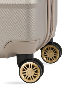 Coffret de 3 valises Spinner Cascade II de SWISSGEAR, couleur sable clair