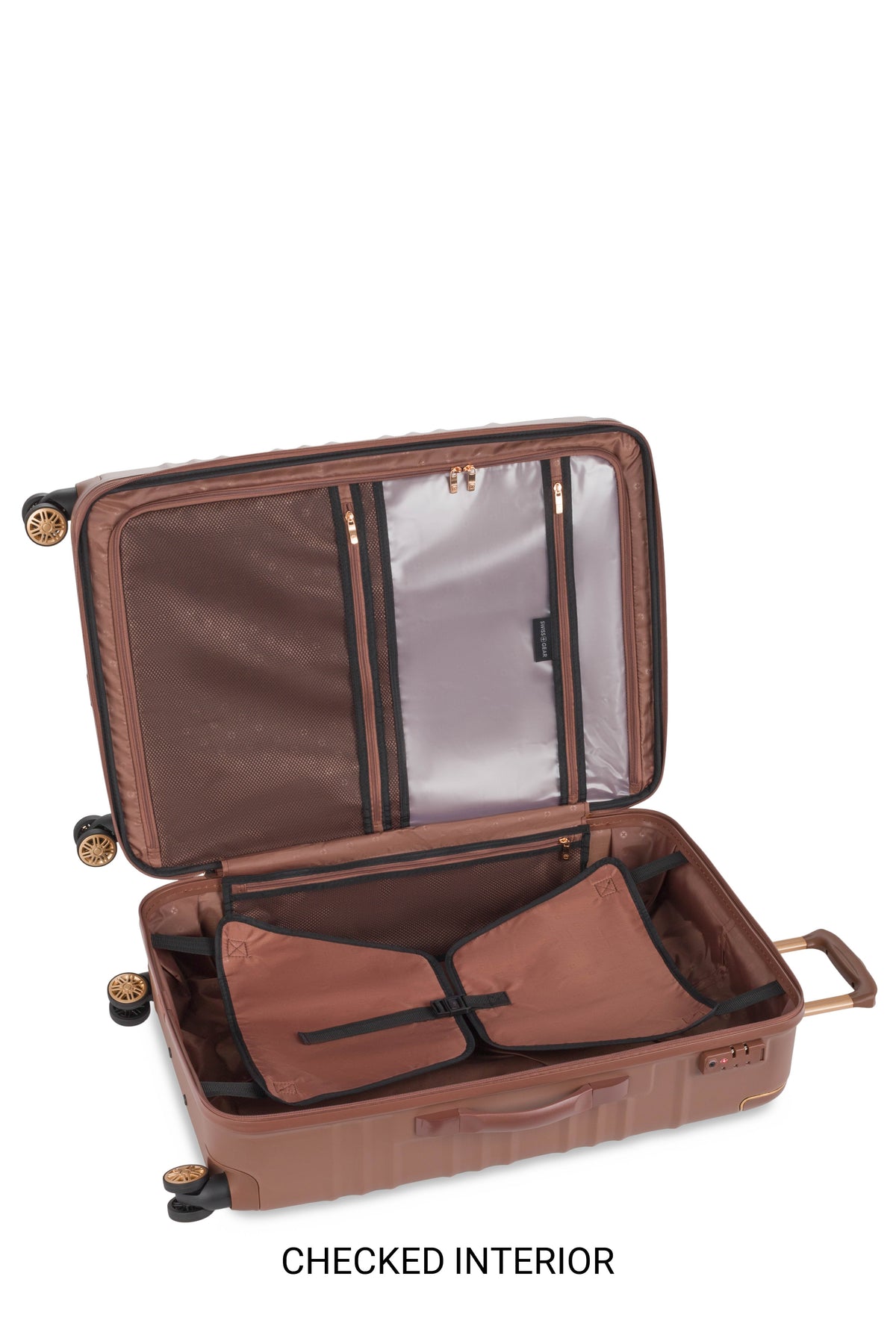 SWISSGEAR - Cascade II 3-Piece Spinner Set - (Copy) - Maple Brown - 04