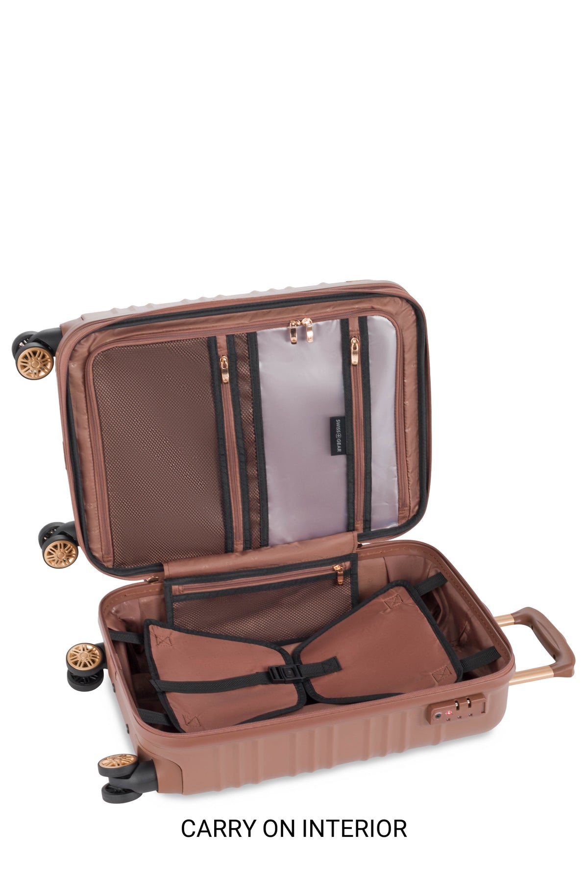 SWISSGEAR - Cascade II 3-Piece Spinner Set - (Copy) - Maple Brown - 05