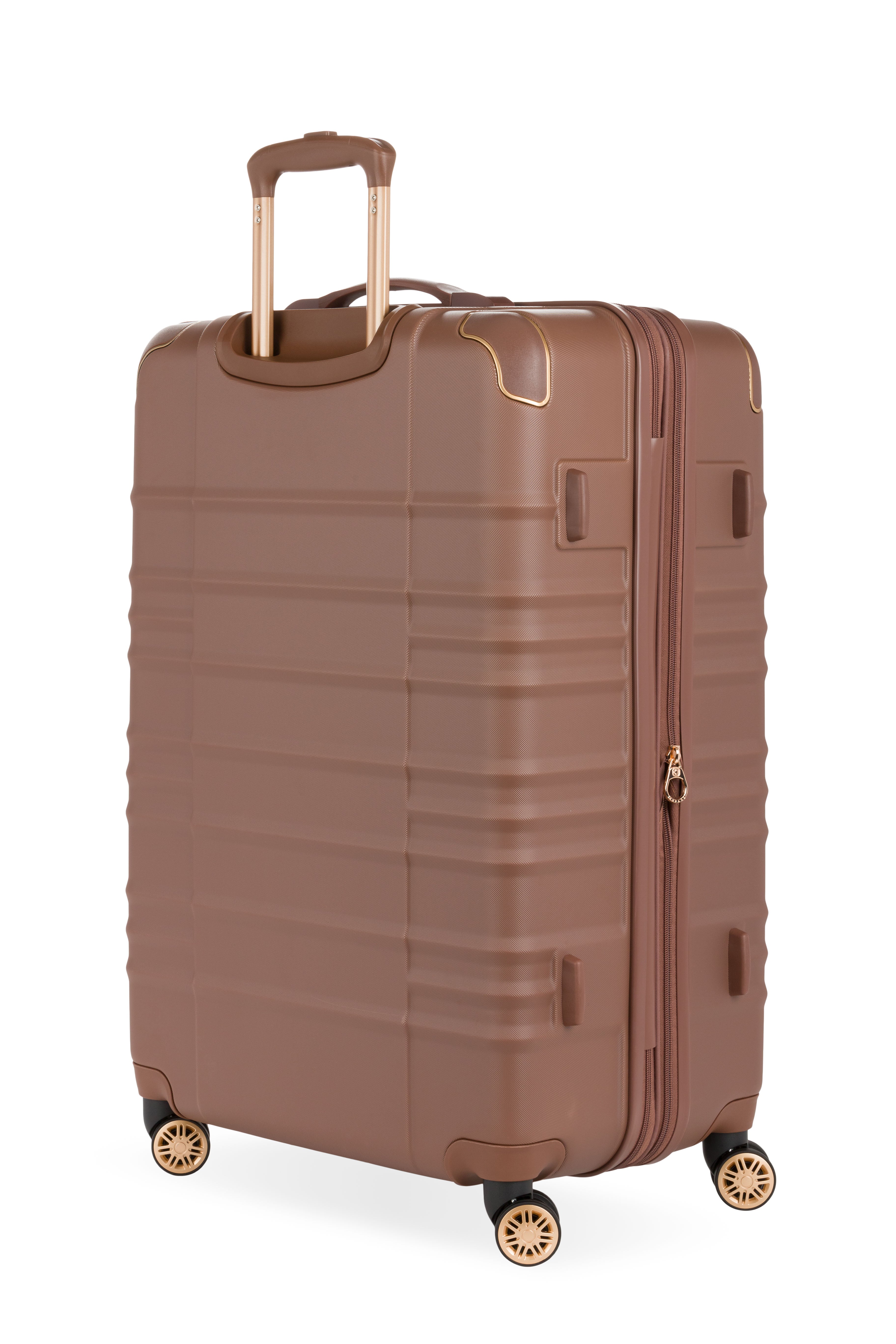 SWISSGEAR Cascade II Large Checked Spinner in Maple Brown