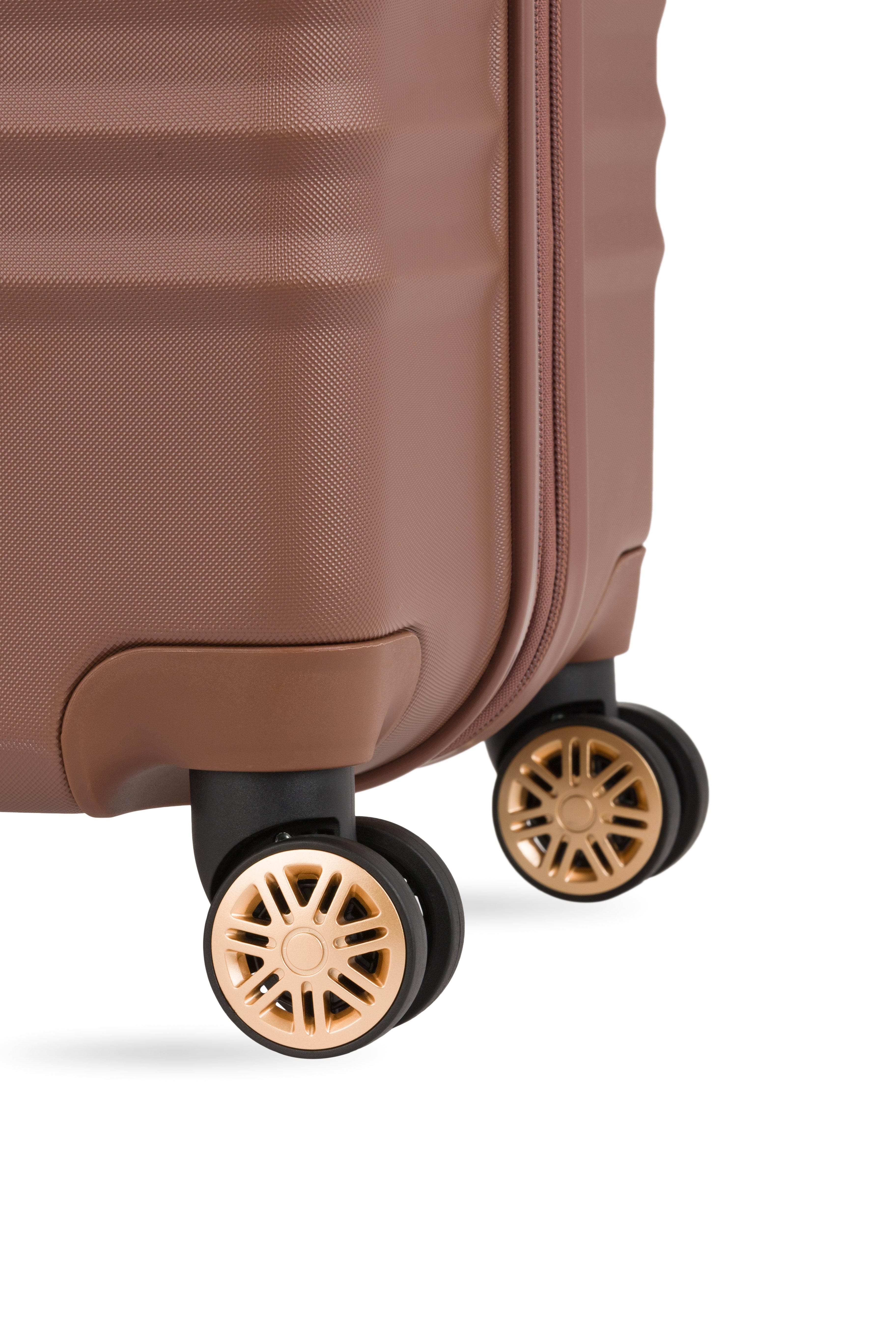 SWISSGEAR Cascade II Large Checked Spinner in Maple Brown