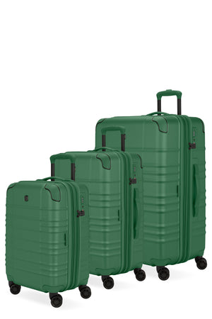 SWISSGEAR - Cascade II 3-Piece Spinner Set - Verdun Green - 01 #color_verdun-green