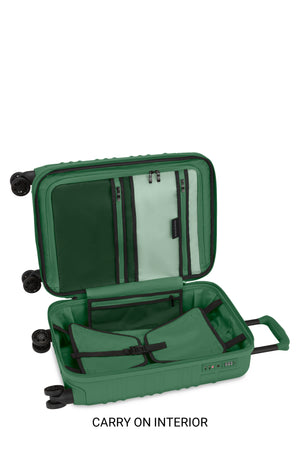 Coffret de 3 valises Spinner Cascade II de SWISSGEAR, vert Verdun