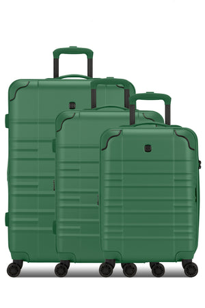 SWISSGEAR - Cascade II 3-Piece Spinner Set - Verdun Green - 11 #color_verdun-green