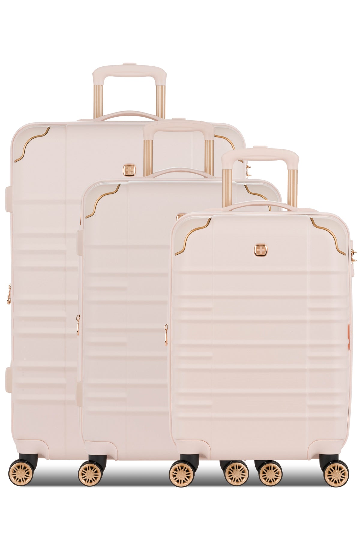 SWISSGEAR - Cascade II 3-Piece Spinner Set - (Copy) - Rose Pink - 03