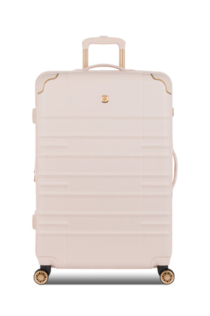 SWISSGEAR 8027 Large Checked Expandable Hardside Spinner Luggage - Rose