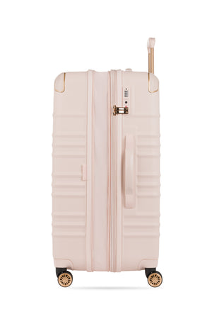 SWISSGEAR 8027 Large Checked Expandable Hardside Spinner Luggage - Rose