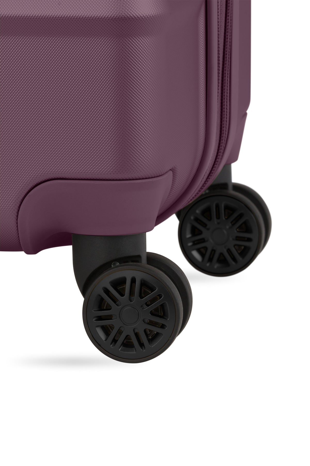 SWISSGEAR - Cascade II 3-Piece Spinner Set - Deep Purple - 08