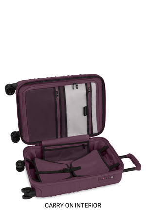 SWISSGEAR - Cascade II 3-Piece Spinner Set - Deep Purple - 09 #color_deep-purple