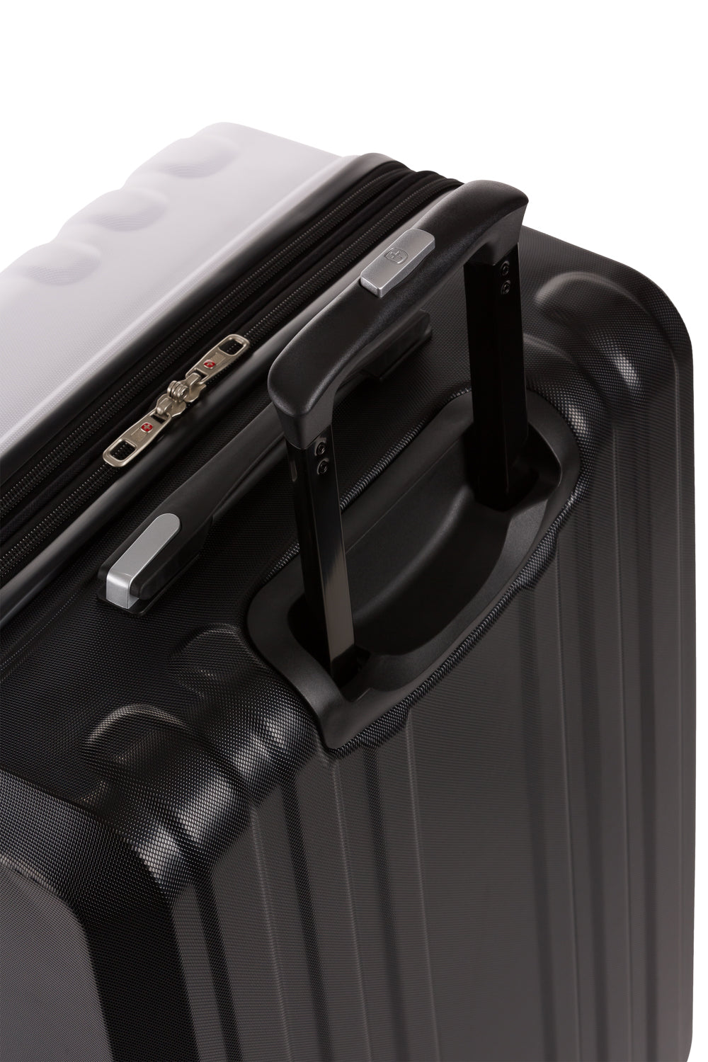 SWISSGEAR - Duet 3-Piece Spinner Set - White/Black - 09