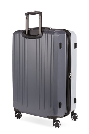 Swissgear 8028 3pc Expandable Hardside Spinner Luggage Set - Light Gray/Ash Gray