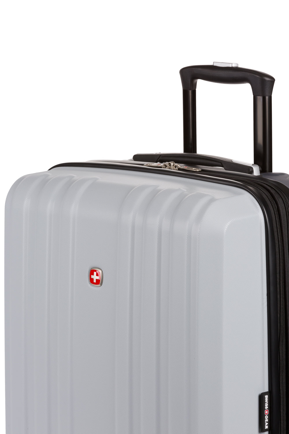SWISSGEAR - Duet Medium Checked Spinner - Light Grey/Ash Grey - 11
