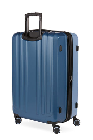 Swissgear 8028 Expandable Hardside Spinner 3pc Luggage Set - Light Blue/Navy