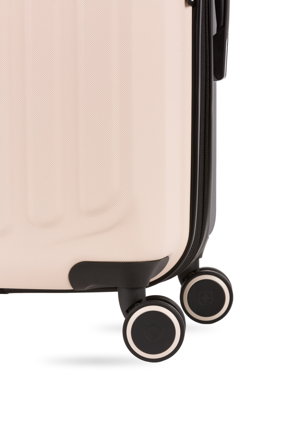 SWISSGEAR - Duet Medium Checked Spinner - Whisper Pink/Dark Grey - 10