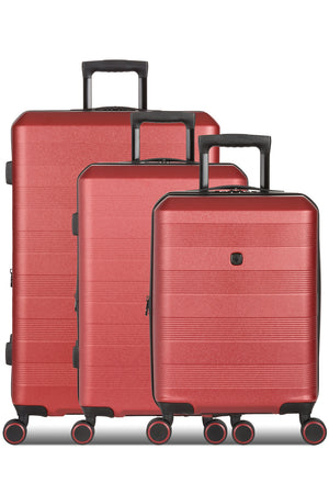 Duet Expandable Spinner 3 Piece Set - Wine/Black