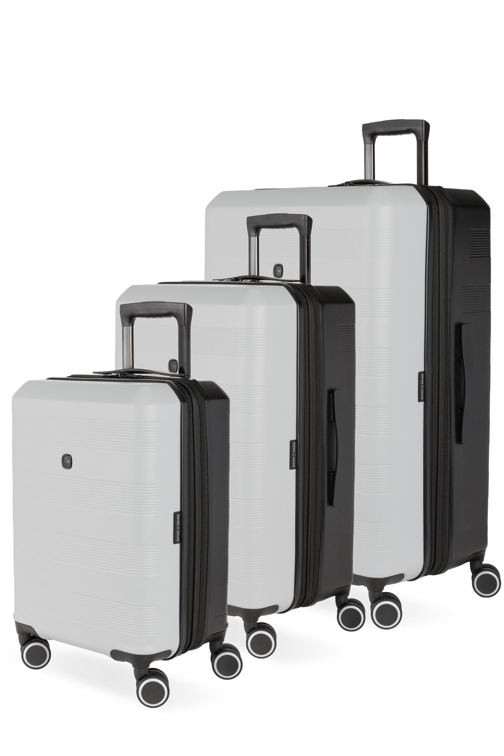 SWISSGEAR - Duet 3-Piece Spinner Set - Grey Black - 01