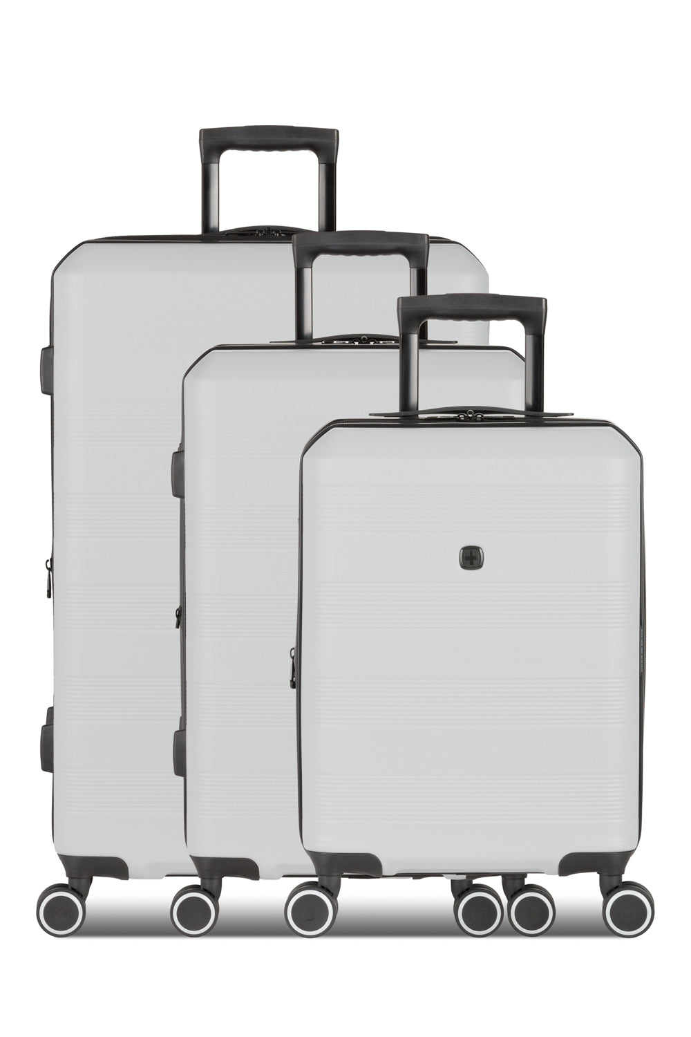 SWISSGEAR - Duet 3-Piece Spinner Set - Grey Black - 05