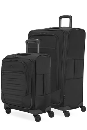 SWISSGEAR Opulence 2-Piece Spinner Set in Black
