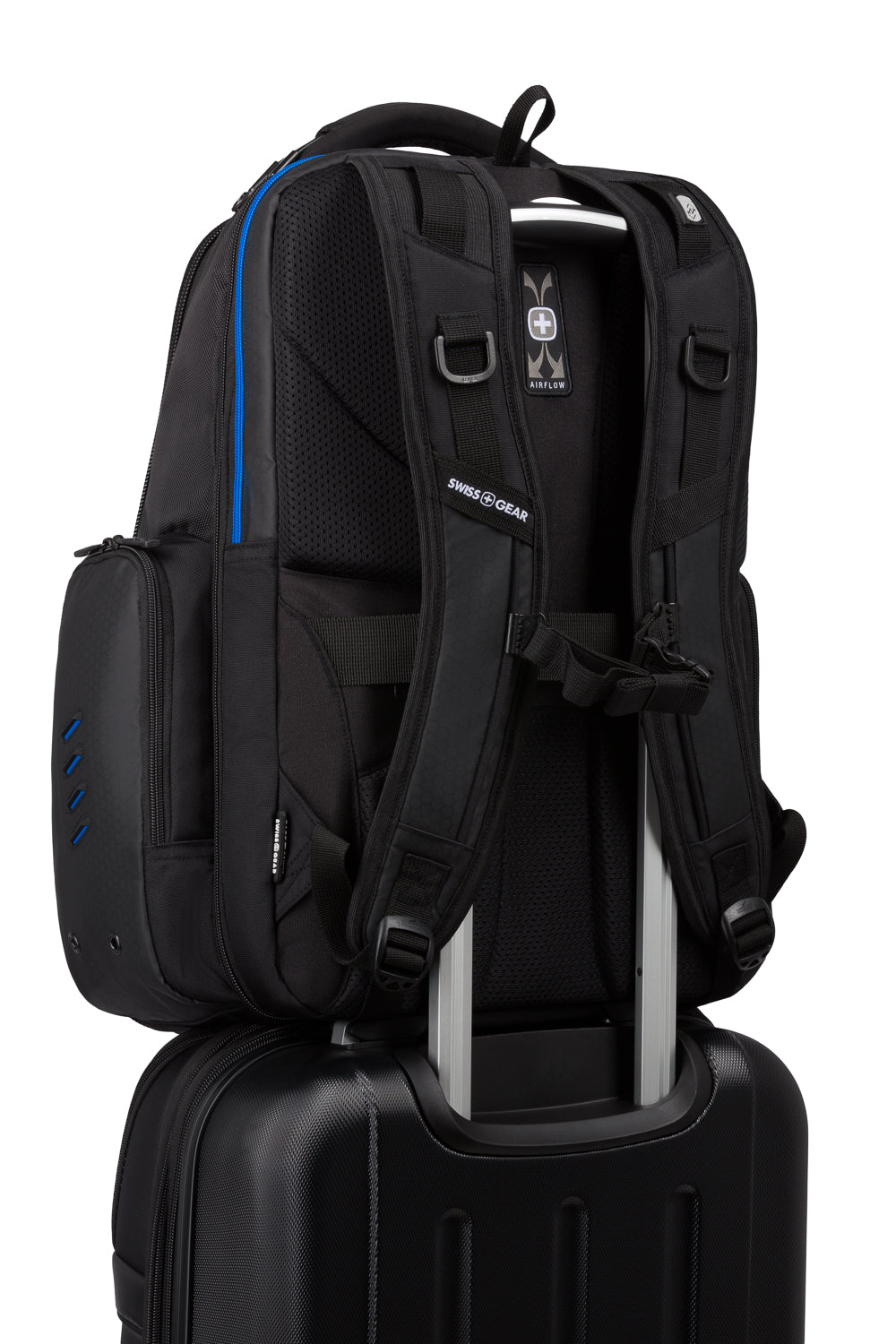 Swissgear 8121 USB ScanSmart Gaming Laptop Backpack - Black