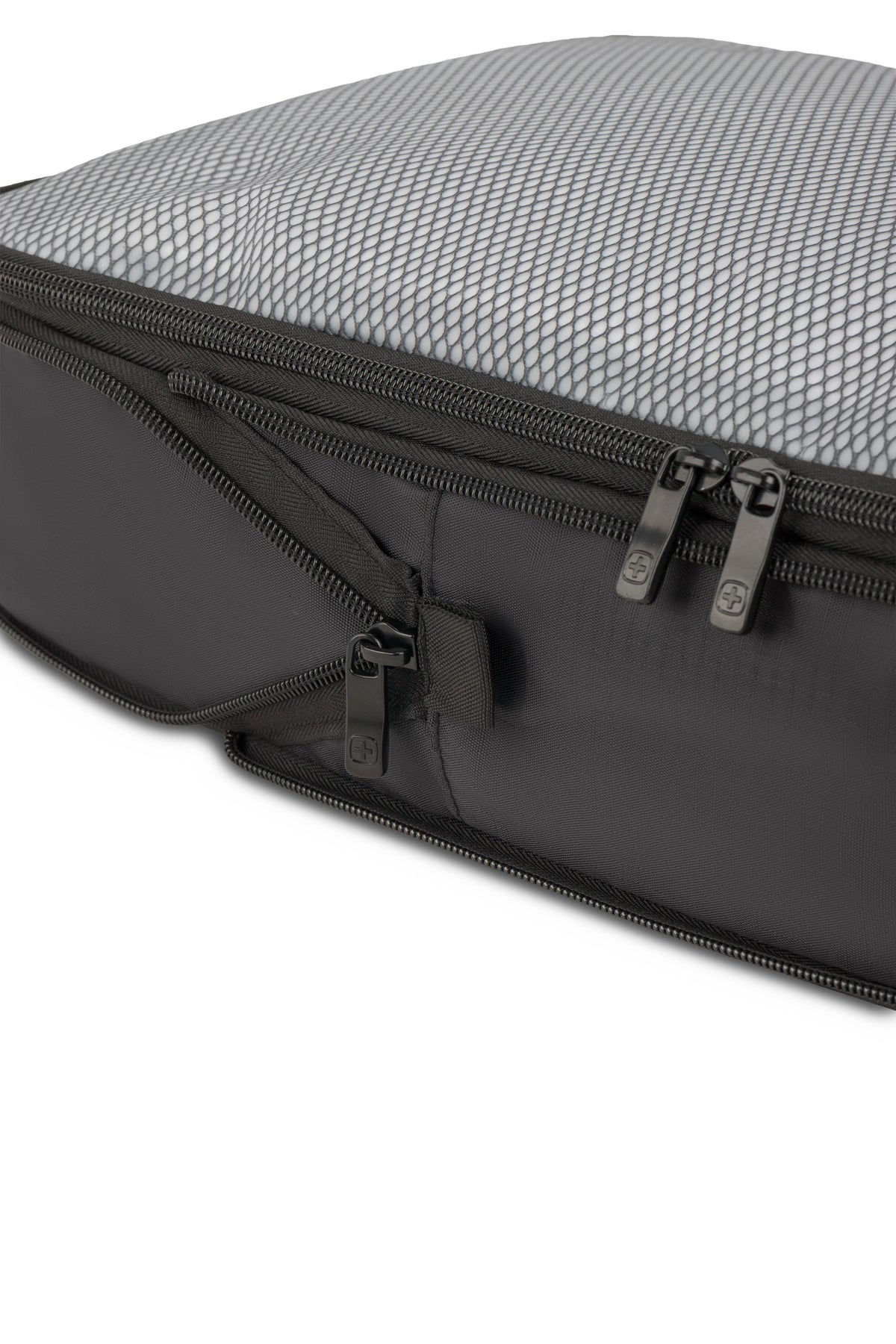 SWISSGEAR - Travel Smart 3-Piece (S/M/M) Packing Cube Set - Black Le - 05