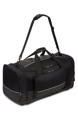 SWISSGEAR 9000 28” Apex Duffel Bag Padded, detachable shoulder strap and grab handle for comfortable carry
