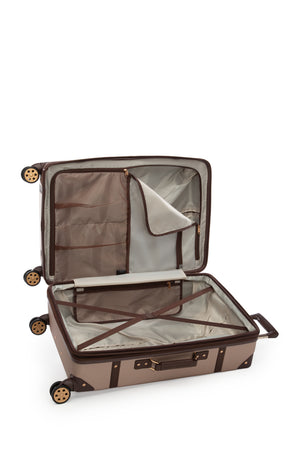 SWISSGEAR Vintage Trunk 2-Piece Spinner Set - Blush Brown