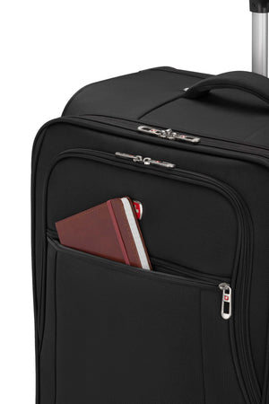 SWISSGEAR Cross Country Large Checked Spinner - Black