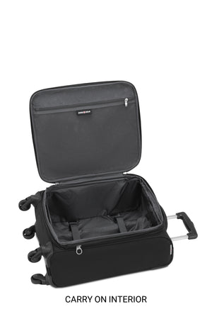 Ensemble de 3 valise pivotante SWISSGEAR Cross Country - Noir