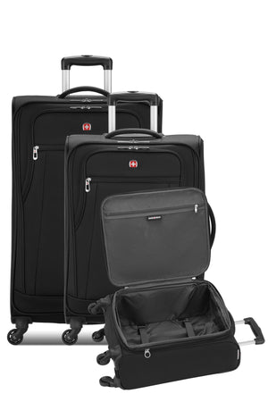 Ensemble de 3 valise pivotante SWISSGEAR Cross Country - Noir