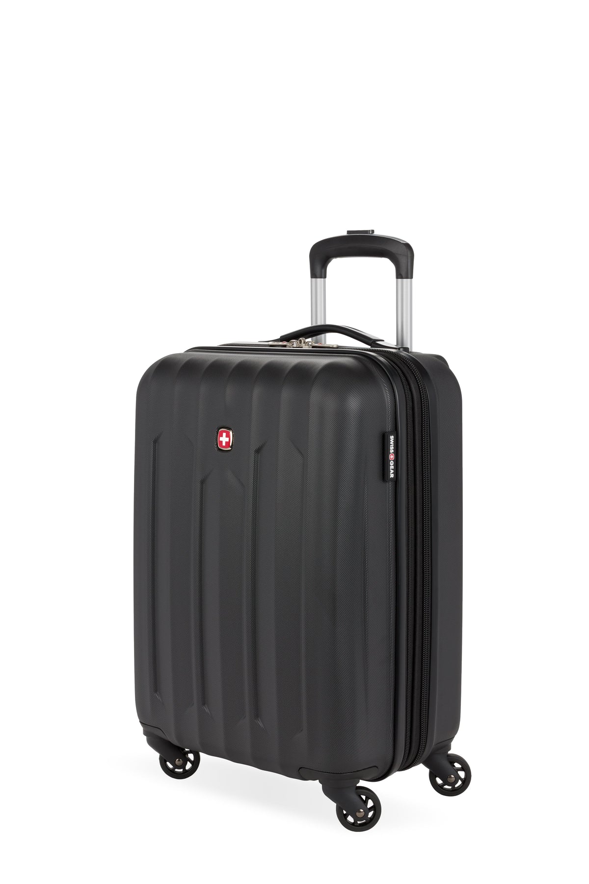 SWISSGEAR - Chrome Carry-On Spinner - Black - 01