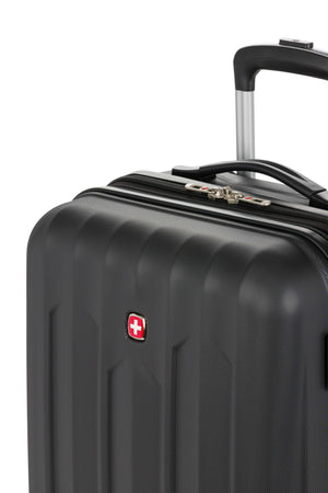 SWISSGEAR Chrome Carry-On Spinner - Black