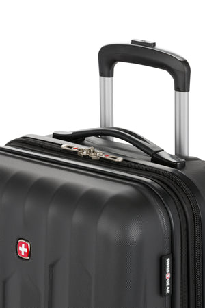SWISSGEAR Chrome Carry-On Spinner - Black