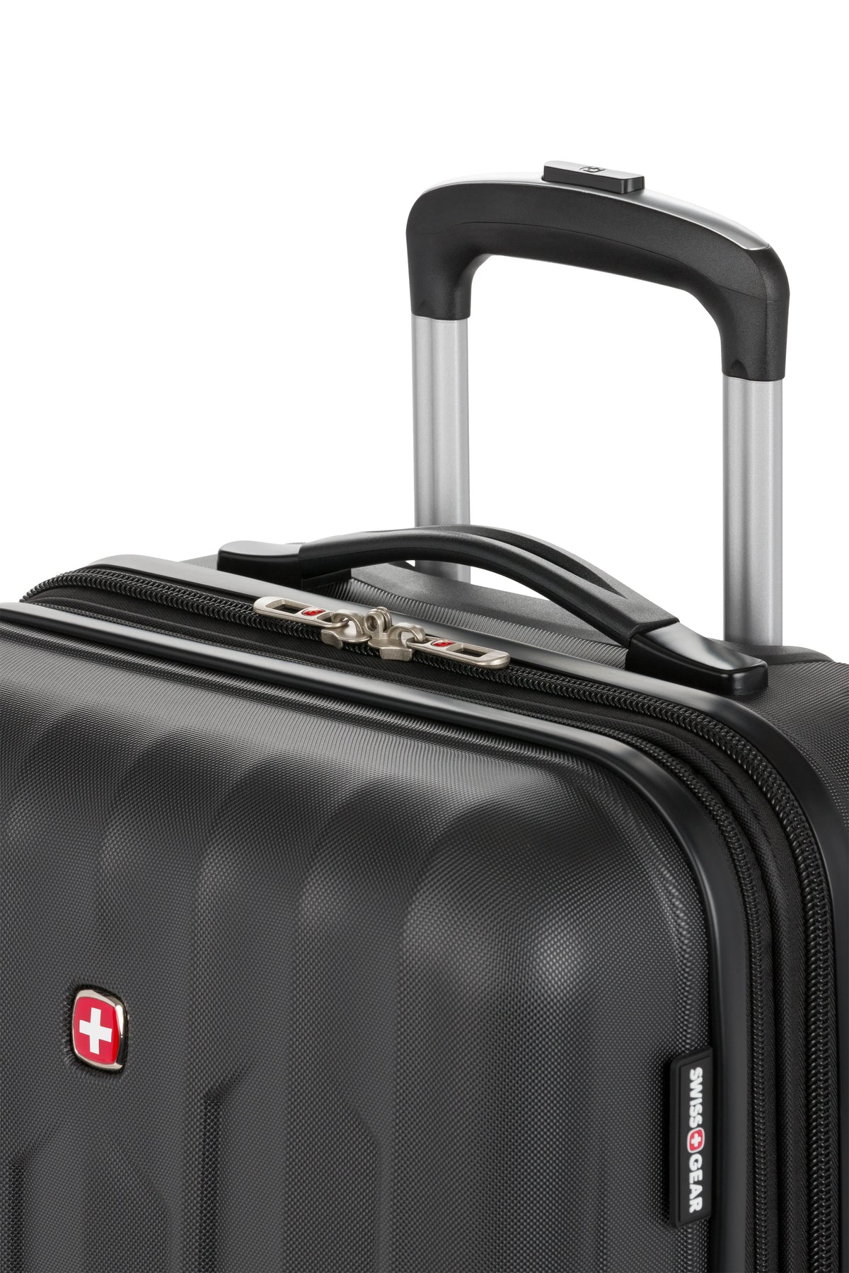 SWISSGEAR - Chrome Carry-On Spinner - Black - 07