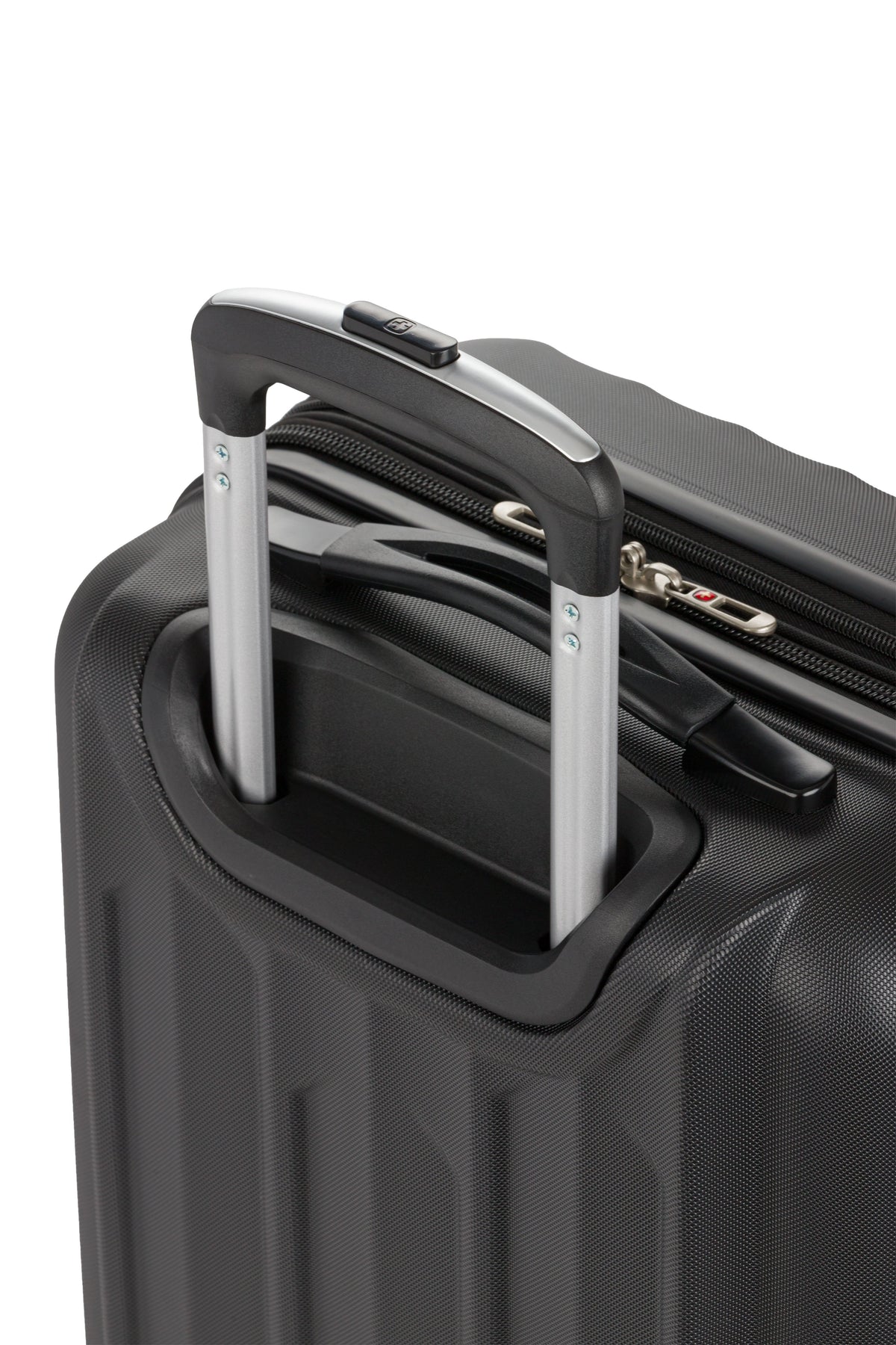 SWISSGEAR - Chrome Carry-On Spinner - Black - 08