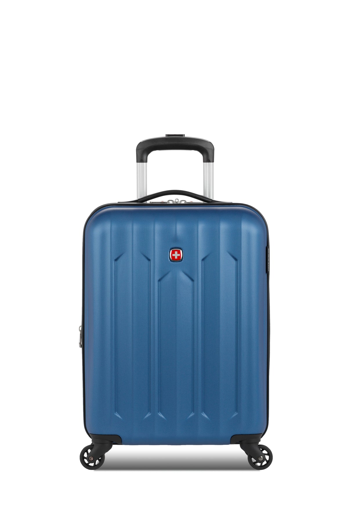 SWISSGEAR - Chrome Carry-On Spinner - Blue - 03
