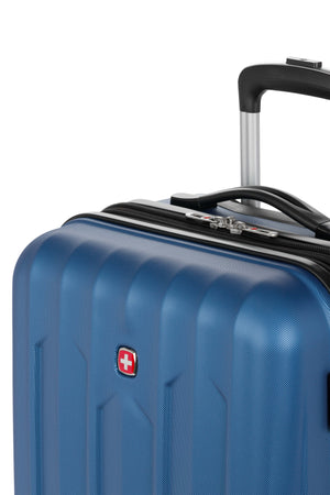 SWISSGEAR Chrome Carry-On Spinner - Blue