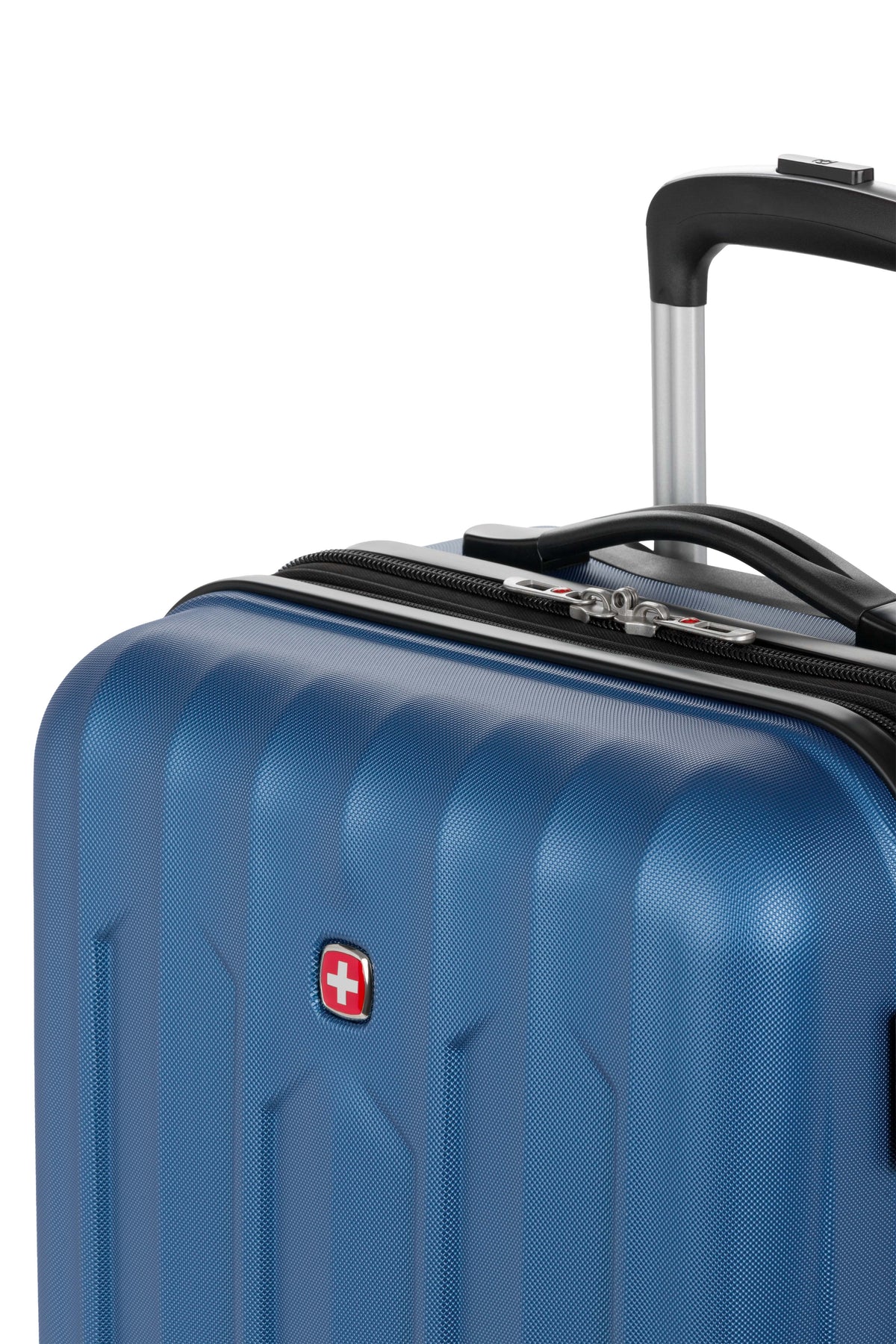 SWISSGEAR - Chrome Carry-On Spinner - Blue - 10