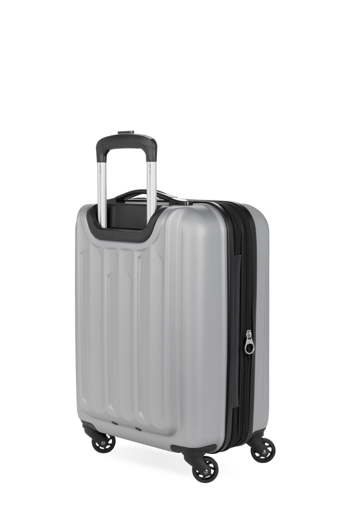 SWISSGEAR - Chrome Carry-On Spinner - Silver - 02