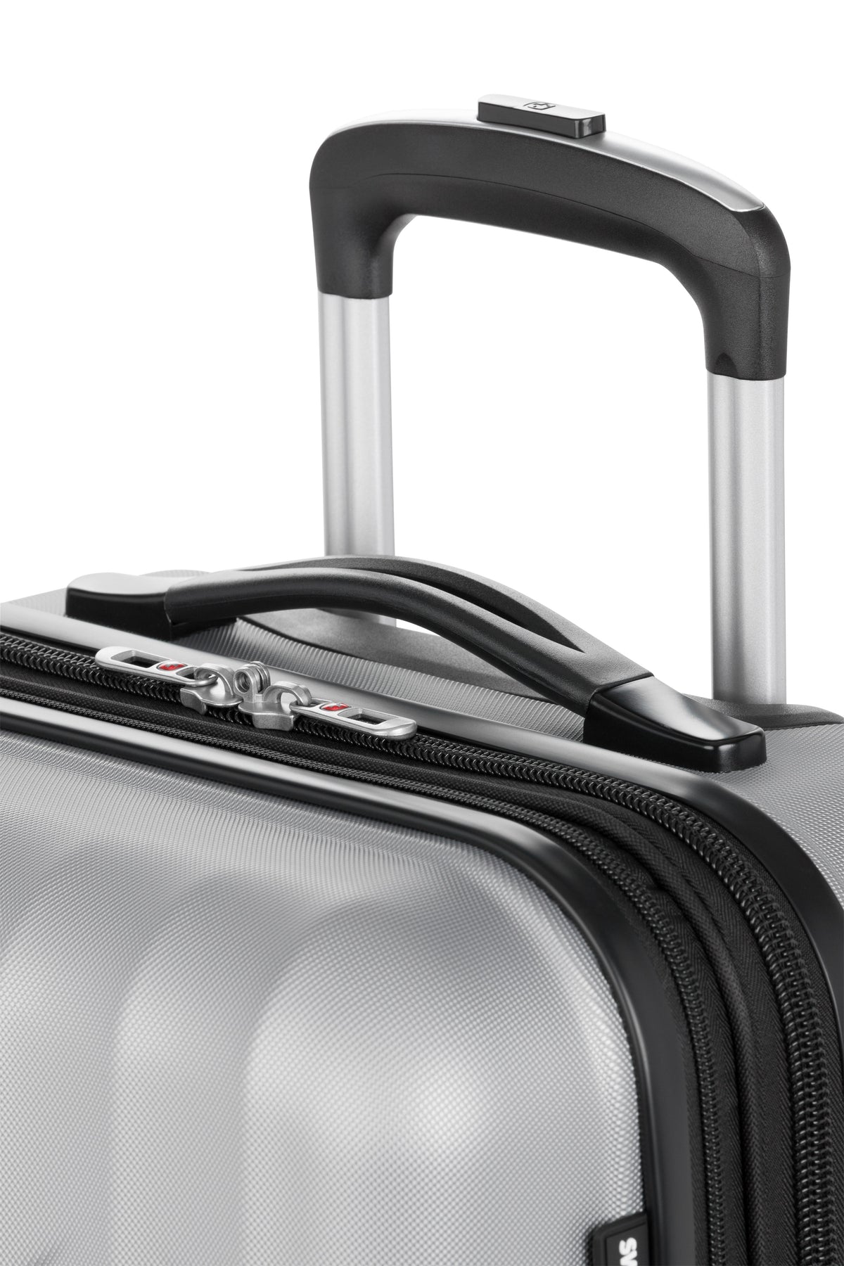 SWISSGEAR - Chrome Carry-On Spinner - Silver - 07