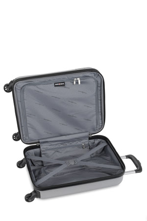 SWISSGEAR Chrome Carry-On Spinner - Silver