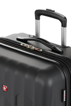 SWISSGEAR Chrome Medium Checked Spinner - Black