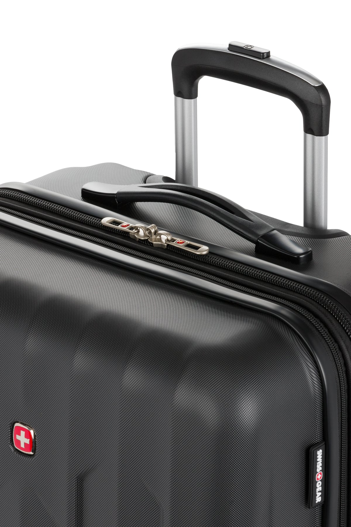 SWISSGEAR - Chrome Medium Checked Spinner
