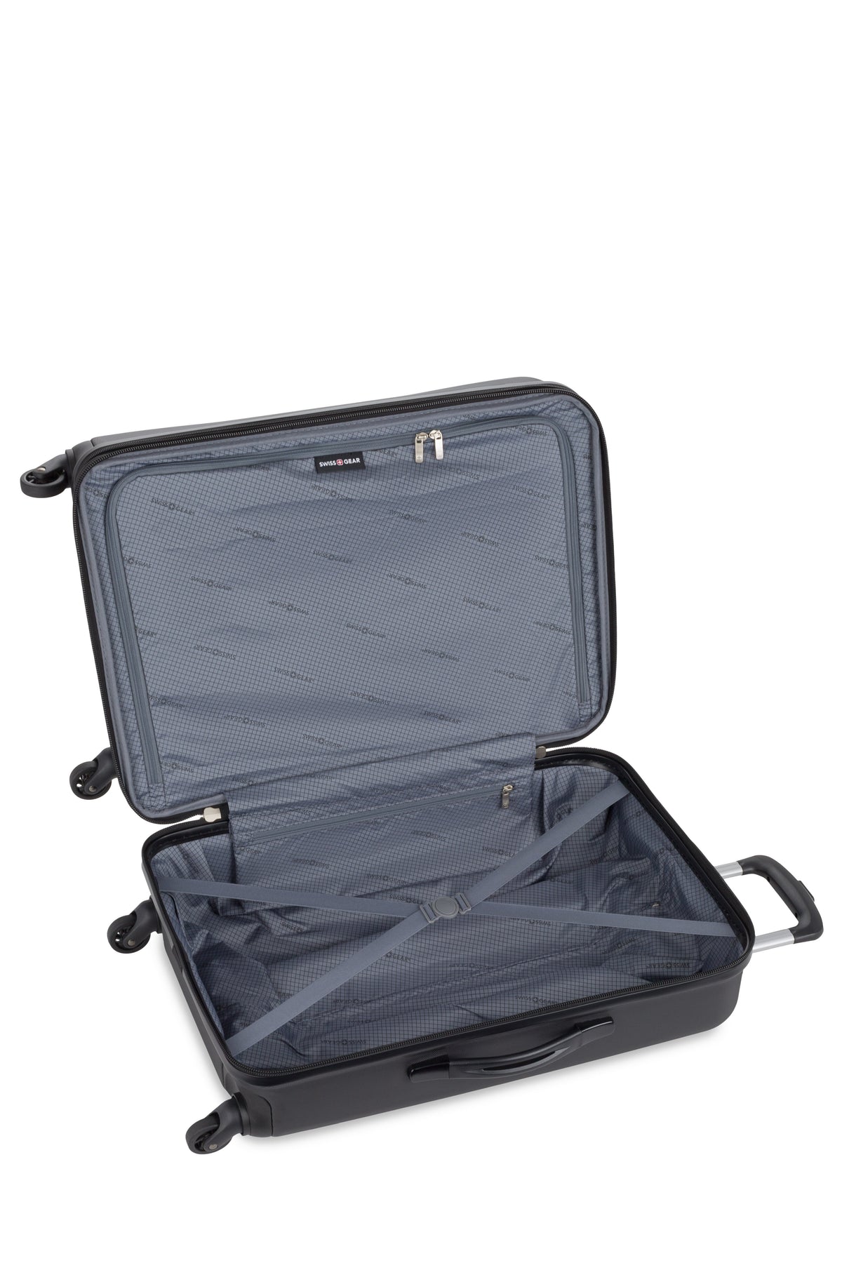 SWISSGEAR - Chrome Medium Checked Spinner