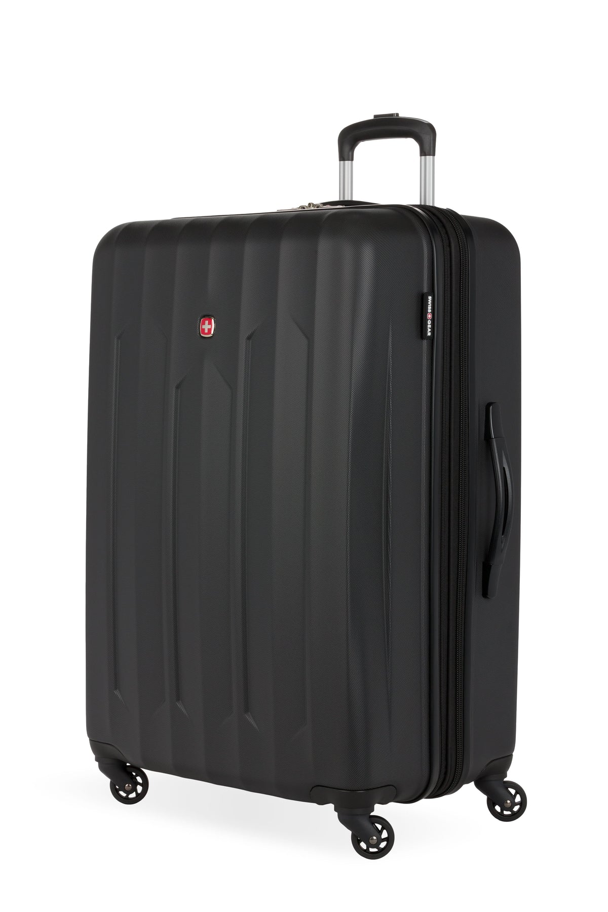 SWISSGEAR - Chrome Large Checked Spinner - Black - 01