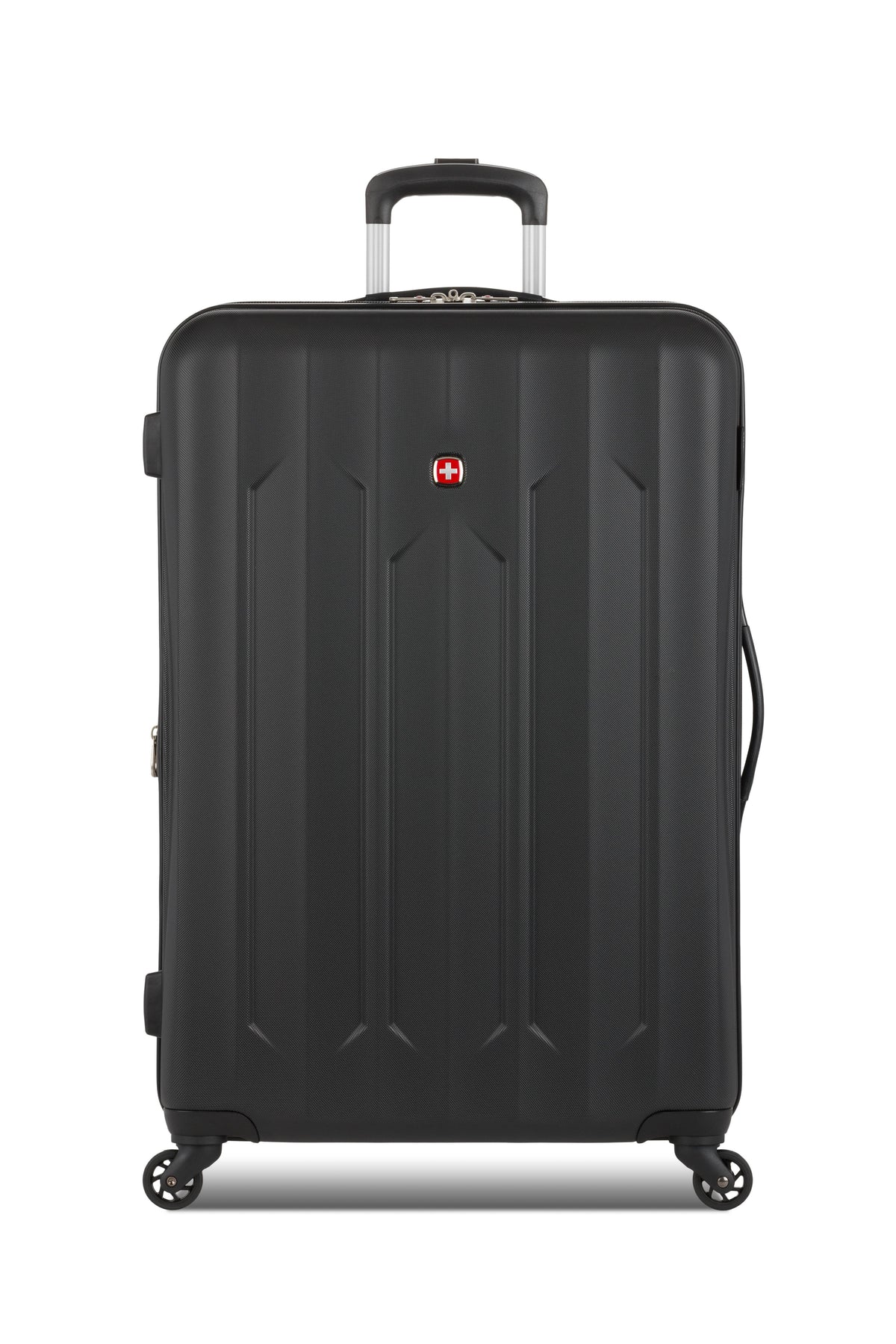 SWISSGEAR - Chrome Large Checked Spinner - Black - 03