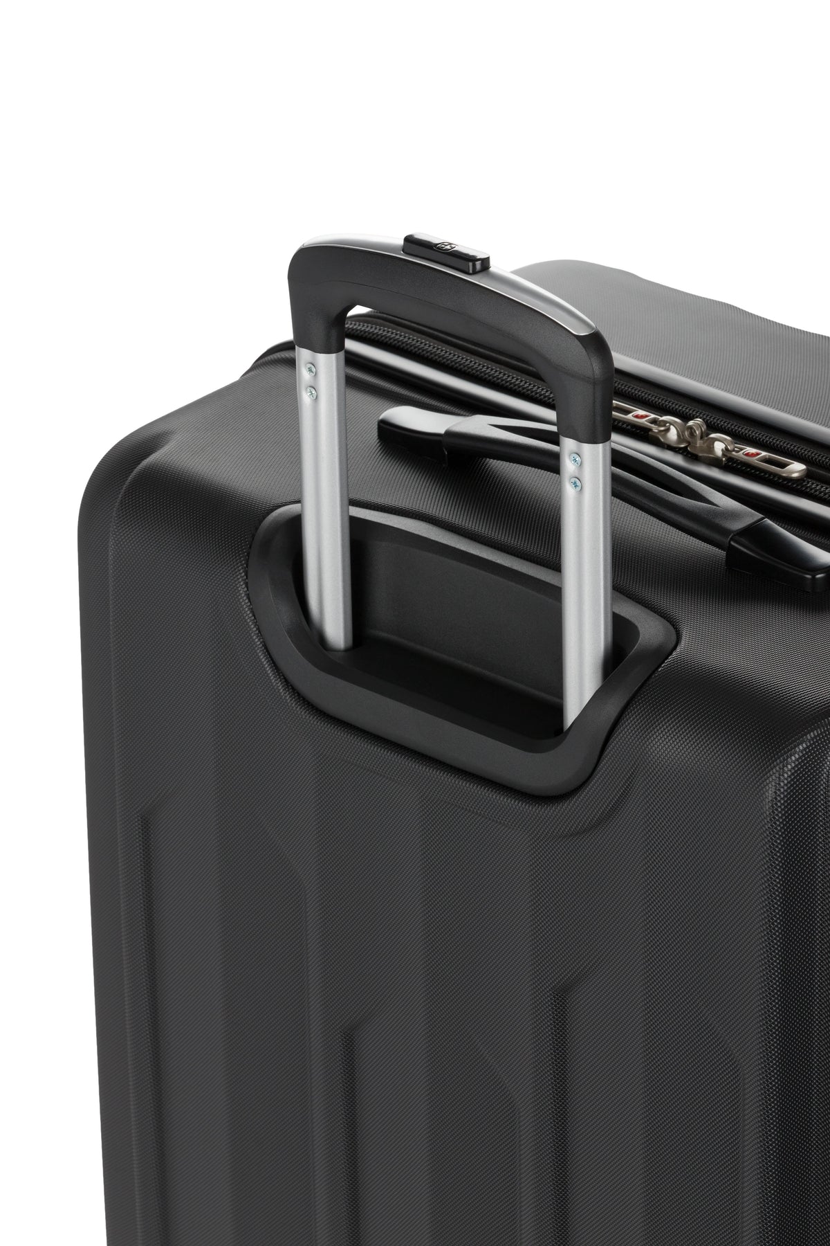 SWISSGEAR - Chrome Large Checked Spinner - Black - 09