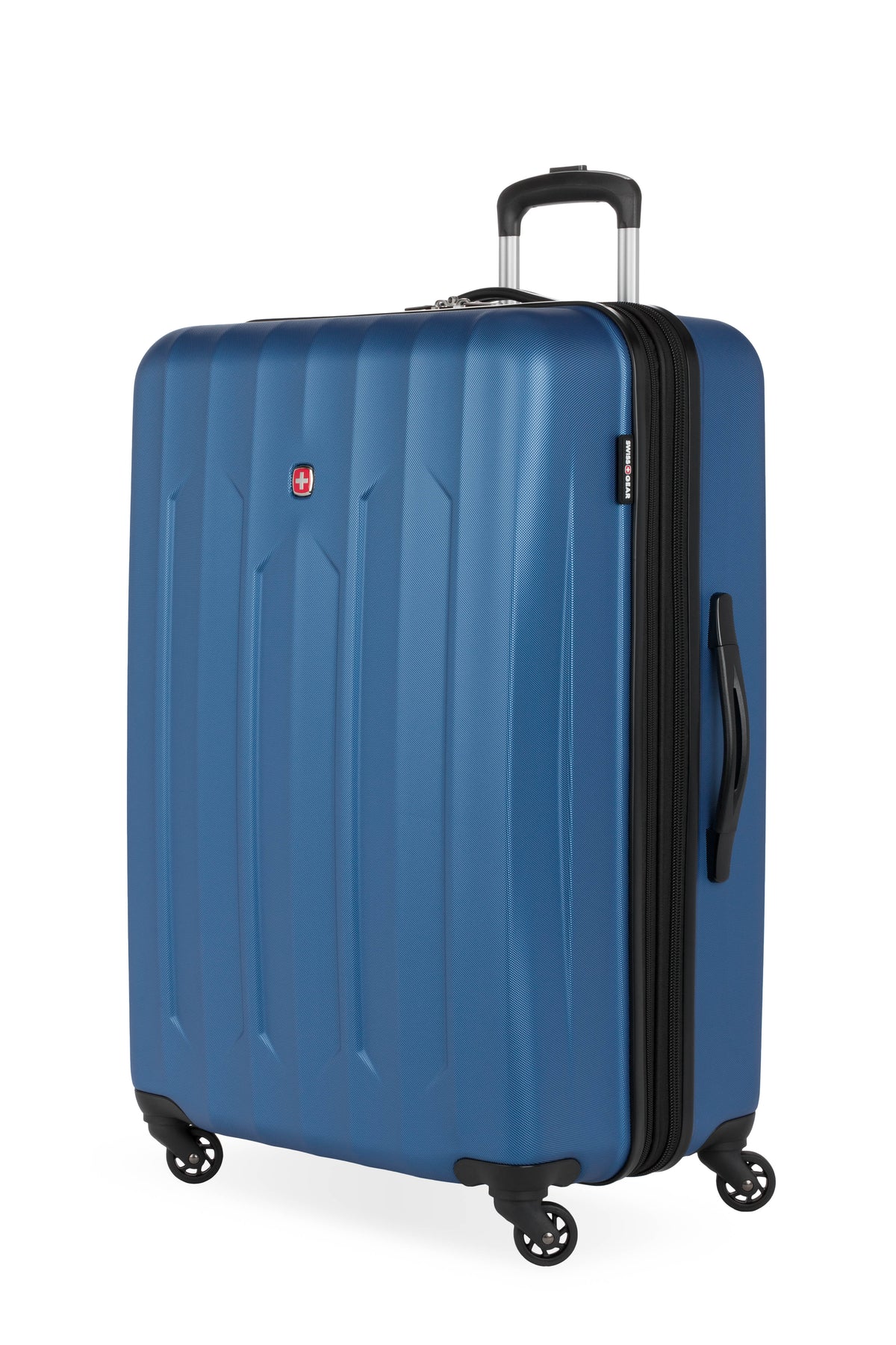 SWISSGEAR - Chrome Large Checked Spinner - Blue - 01